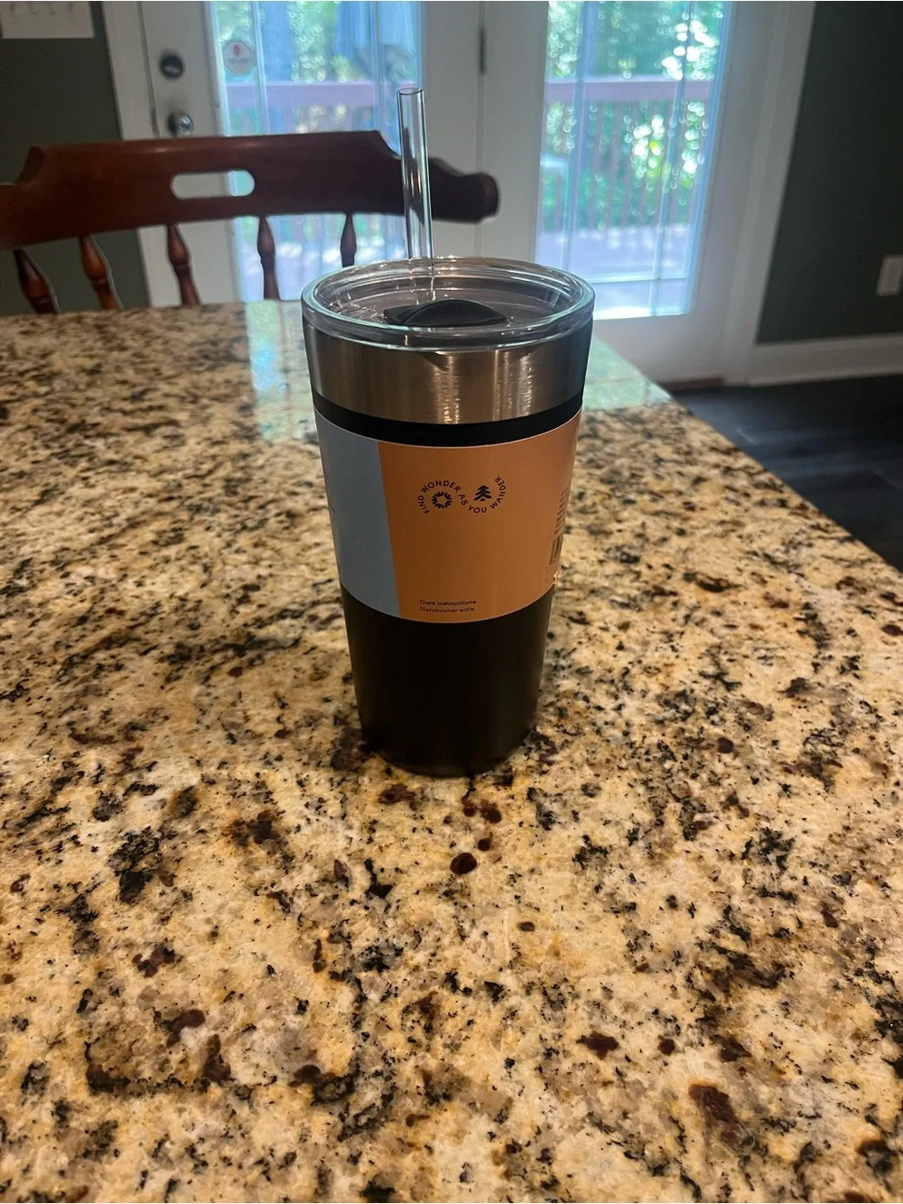 Embark 20 oz Insulated Stainless Steel Tumbler - Black